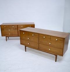 Kipp Stewart & Stewart MacDougail, Pair of Sideboards Edition Drexel, USA 1950s.
