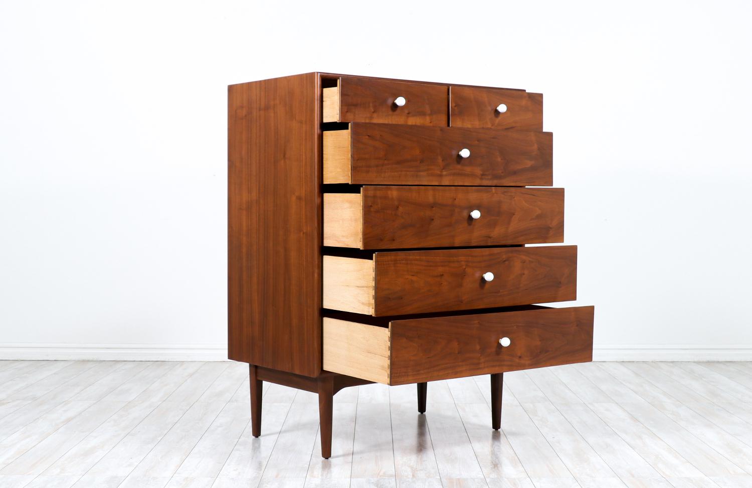 Mid-Century Modern Kipp Stewart & Stewart MacDougall “Declaration” Highboy for Drexel
