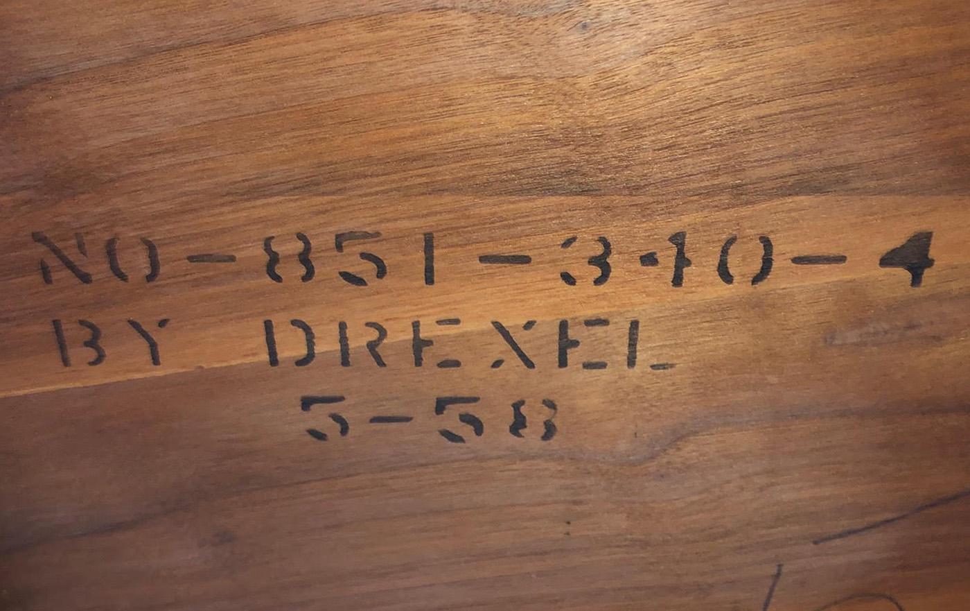 Mid-20th Century Kipp Stewart Walnut Dining Table for Drexel
