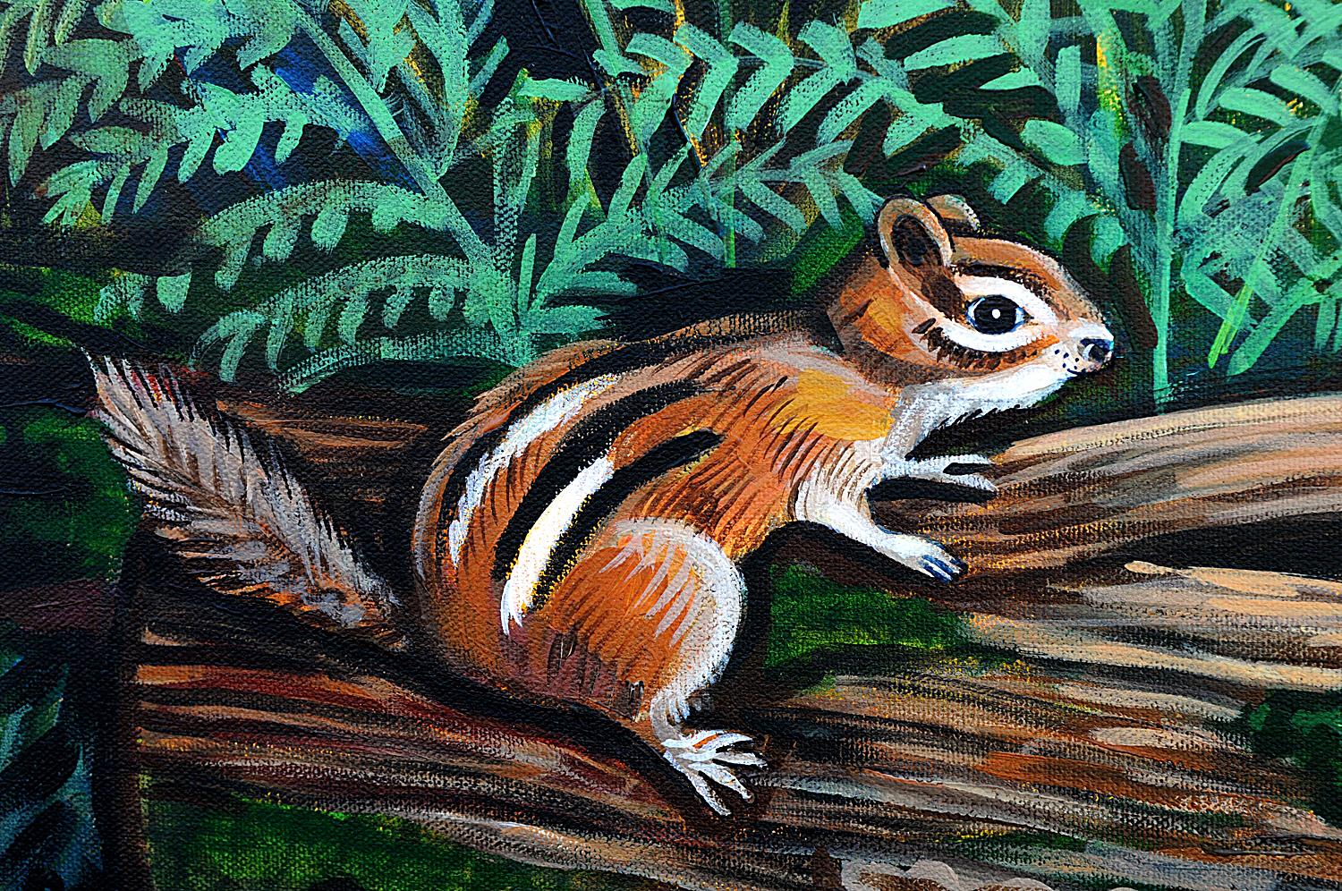 pinturas de ardillas