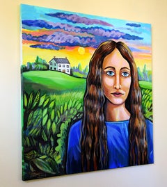 House on the Hill, Original Painting