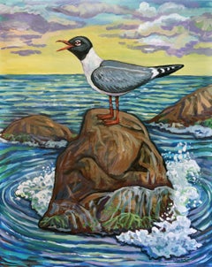 Gaviota Risueña, Pintura Original