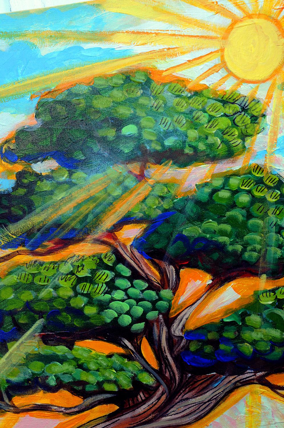 bonsai painting ideas