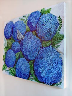 Nikko bleu, peinture originale