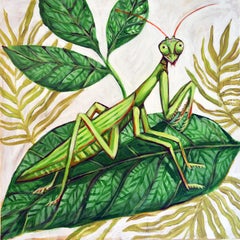 Mantis religiosa, Pintura original