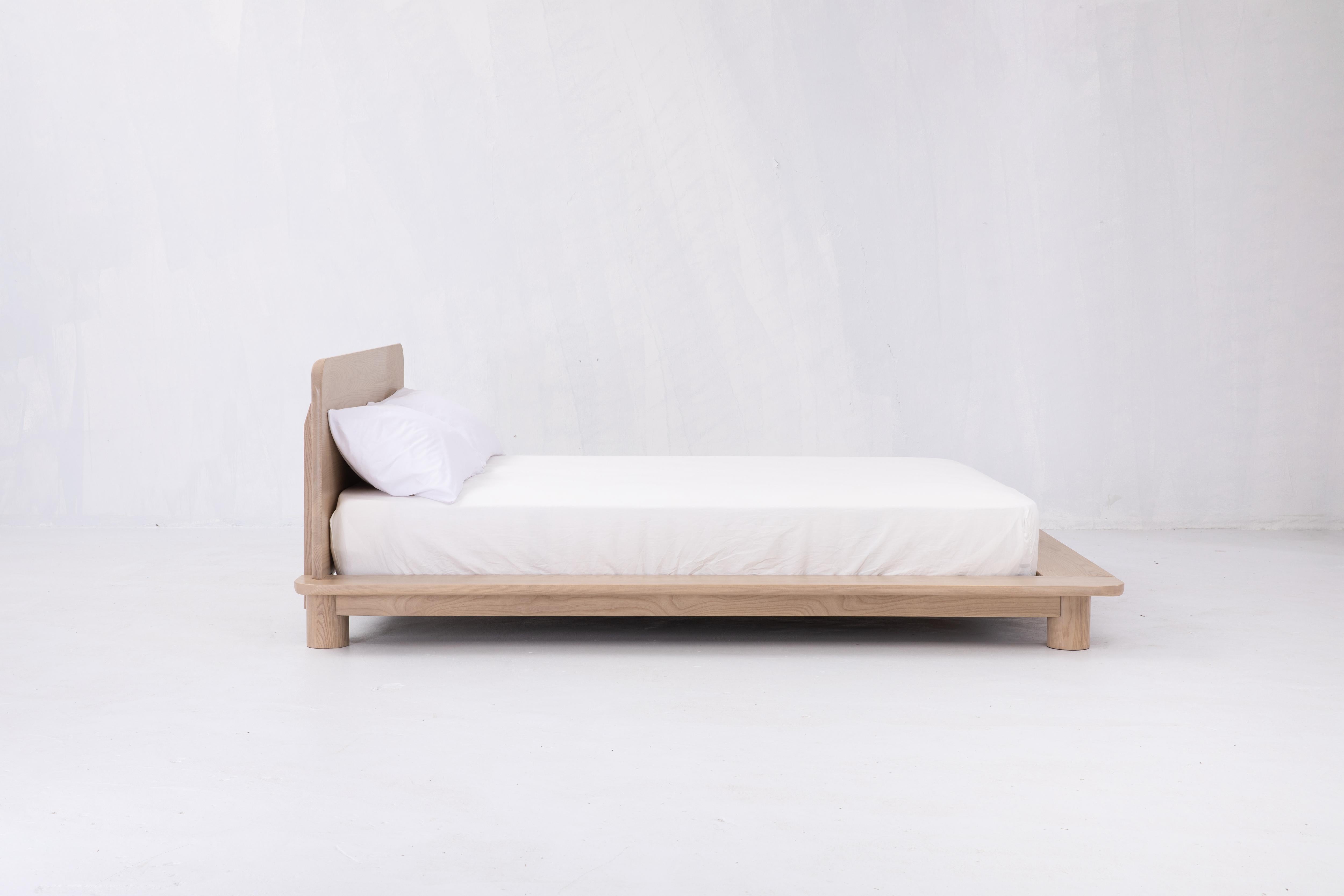 bett holz minimalistisch