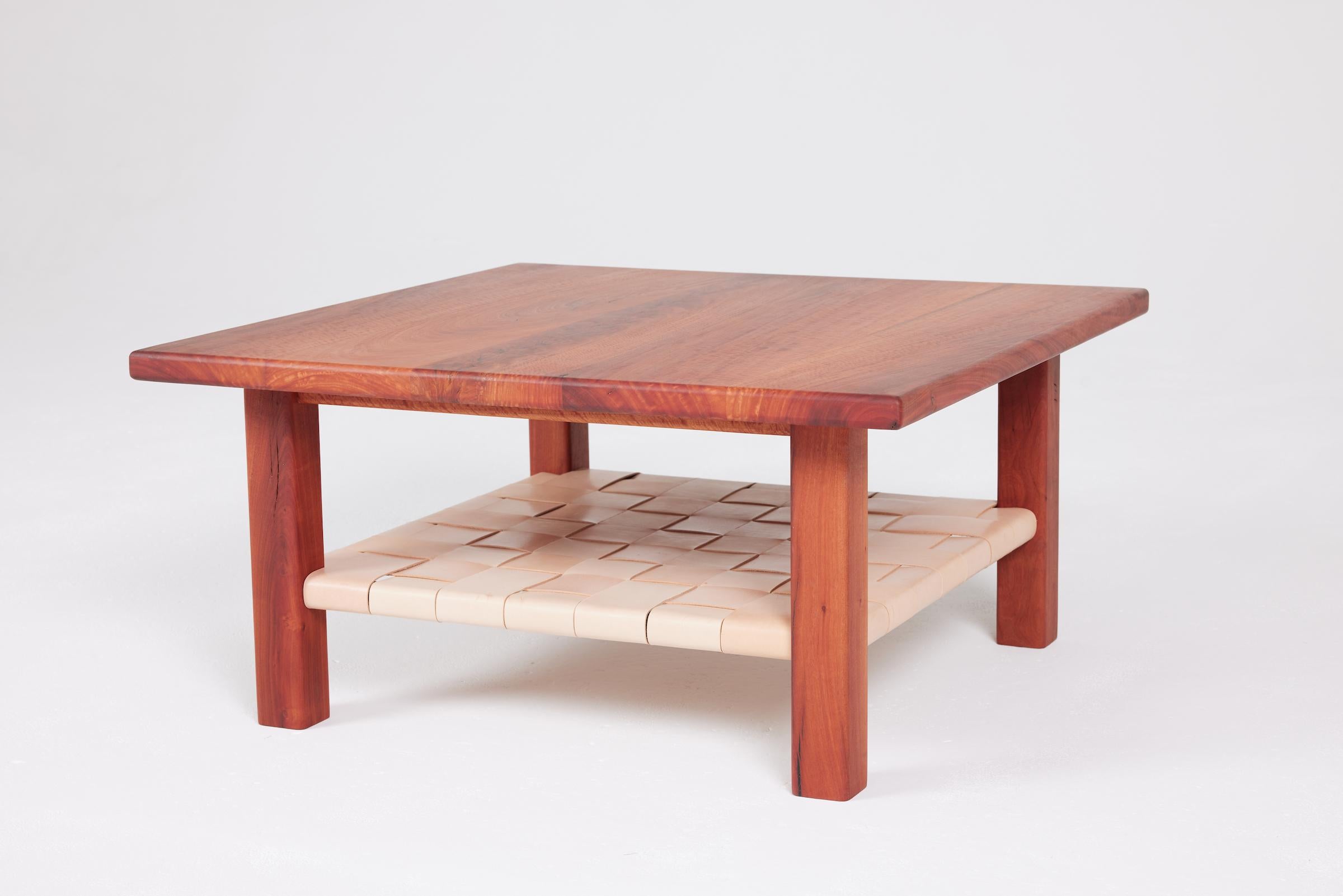 Hand-Woven Kirby Coffee Table For Sale