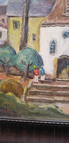 Louisiana Parish   Oil Painting  Out in the Countryside Framed Palette Knife