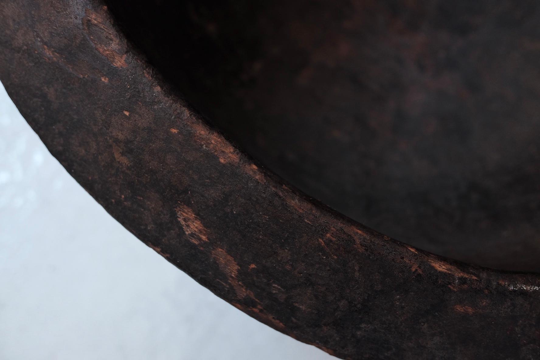 Kirdi Wooden Bowl from Cameroon 2