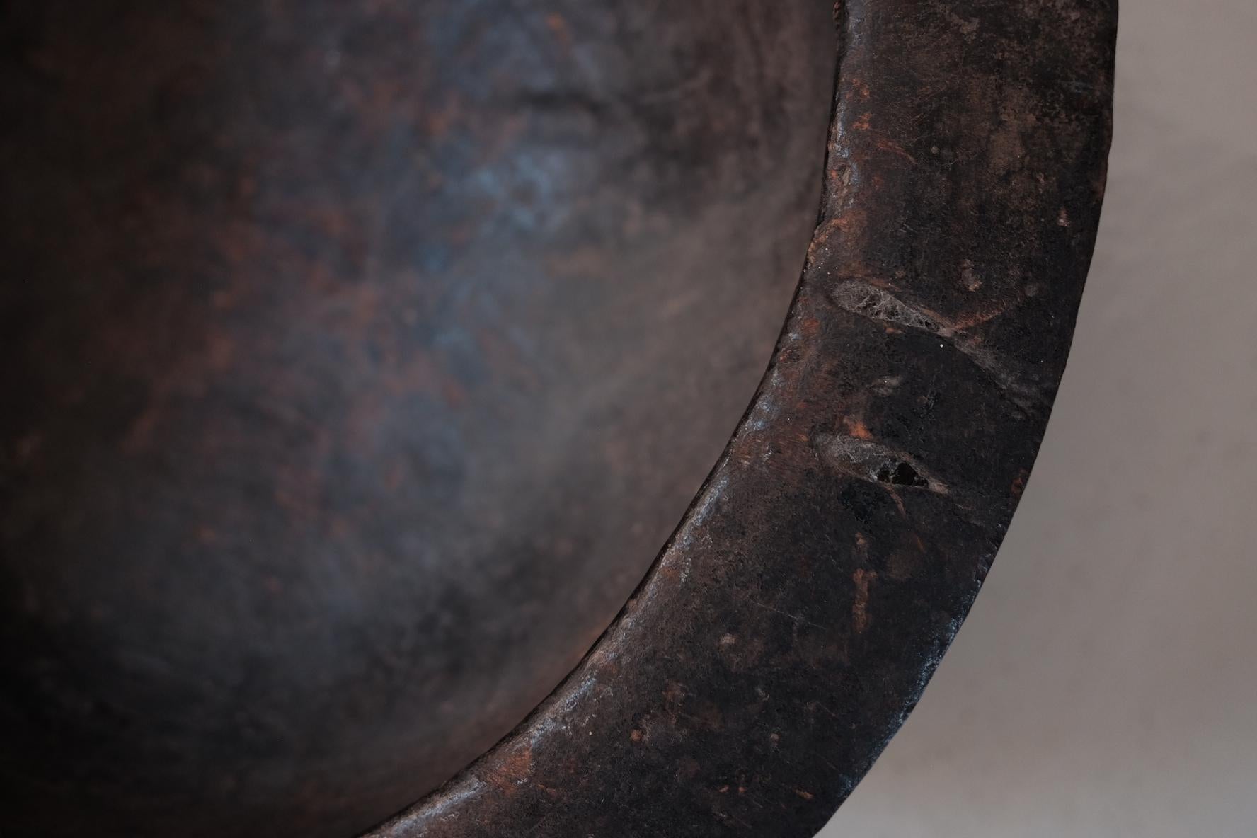 Kirdi Wooden Bowl from Cameroon 3