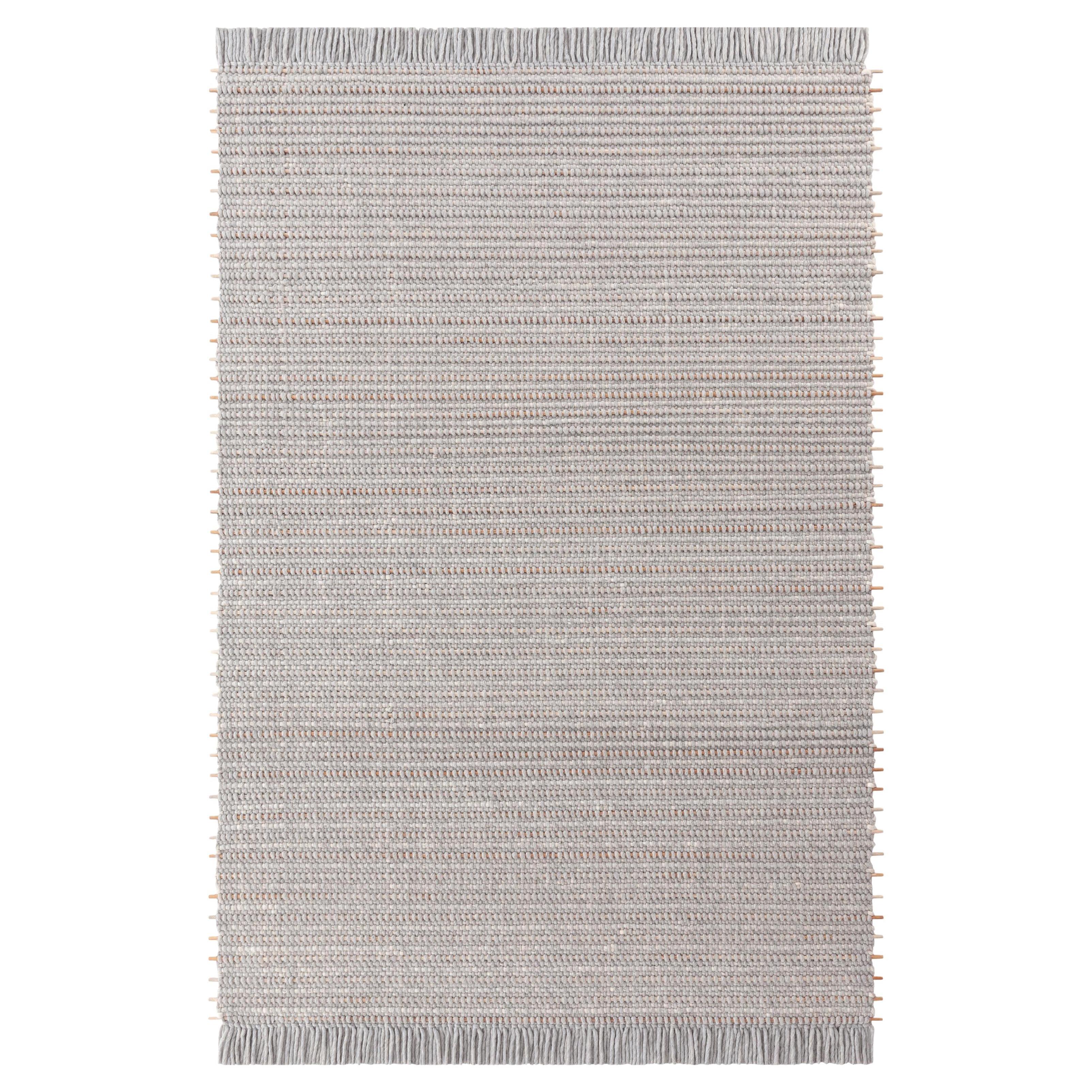 Kiri Light Grey Goz Rug by Gandia Blasco