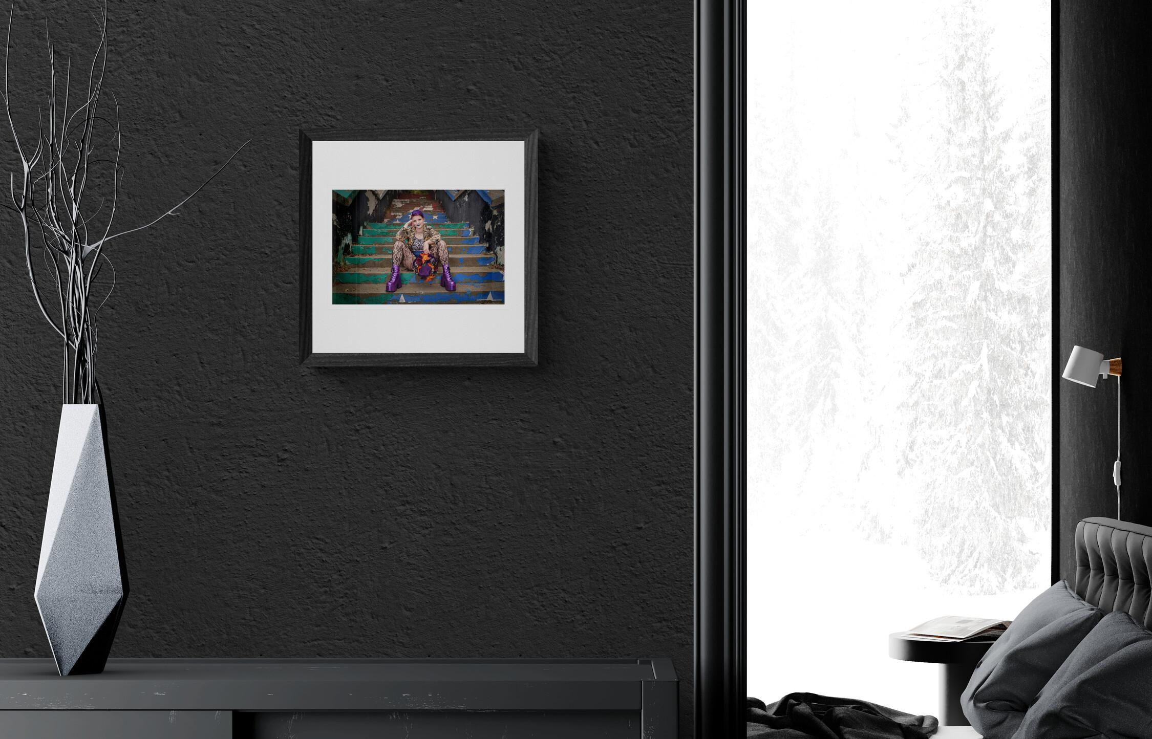 Kim Loves Color (40% OFF LIST PRICE) - Contemporary Photograph by Kirk Decker