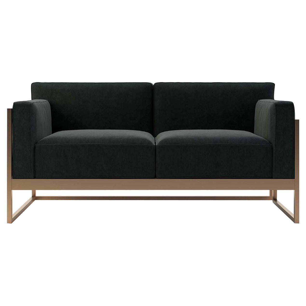 Kirk Gray 2-Seater Sofa