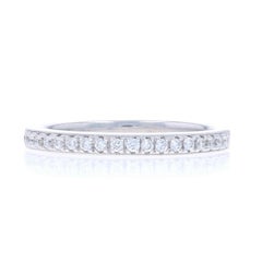 Kirk Kara Diamond Wedding Band - White Gold 18k Round Brilliant .20ctw Ring
