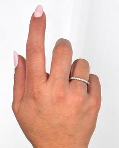 Kirk Kara K1000D-B Carmella Wedding Band with Round Diamonds 0.41 Carats Total