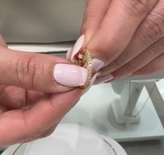 Kirk Kara K1250D-B Angelique 18K Rose Gold Band Ring with Diamonds 0.17 Carats