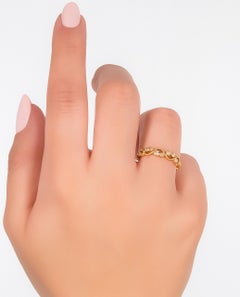 Kirk Kara K202R-B Rose Gold Angelique Beaded Filigree Ring 0.18 Carat Diamonds