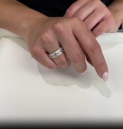 Kirk Kara KF1010DP-B Angelique Filigree 18K White Gold Ring with Round Diamonds