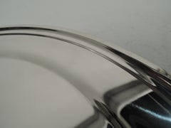 Kirk Midcentury Modern Sterling Silver Round 14-Inch Tray