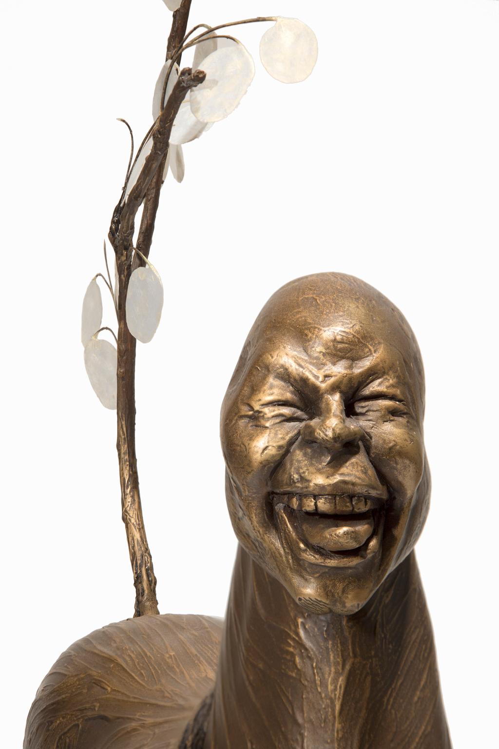 Sculpture The Joke, série d'arbres anthropomorphes de Kirk Roda en vente 8