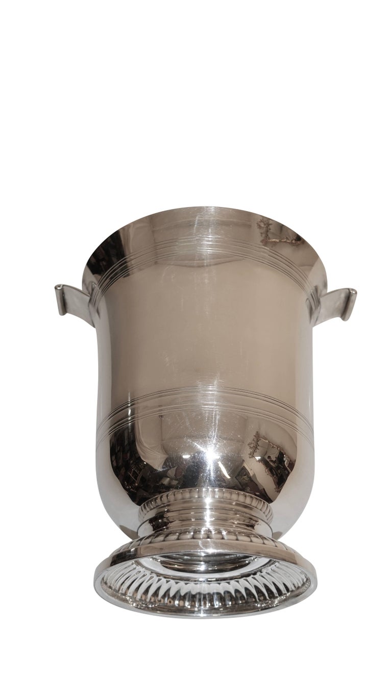 Kirk Stieff Sterling Silver Champagne Wine Cooler, 1960s at 1stDibs