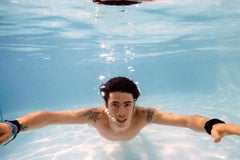 Vintage Dave Grohl Swimming Underwater Nirvana Nevermind