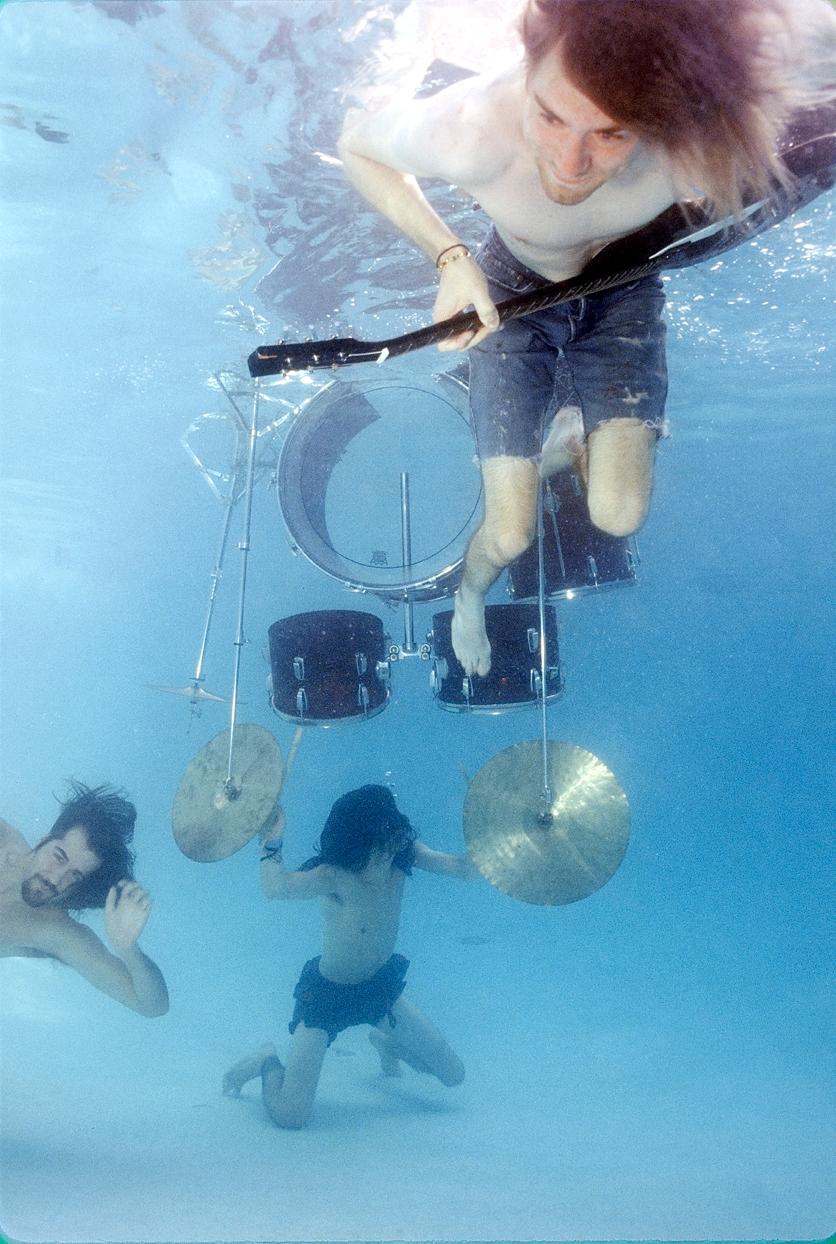 Nirvana Nevermind unter Wasser