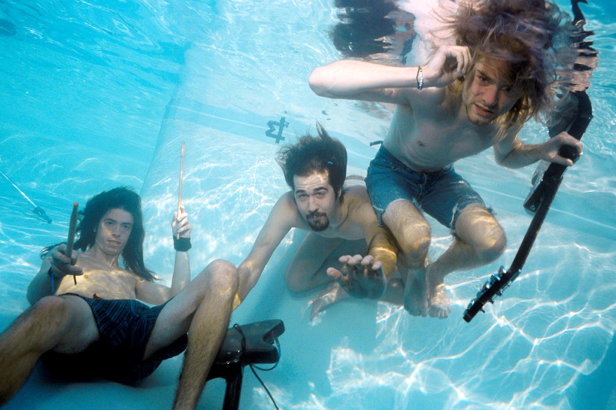 Kirk Weddle Color Photograph - Nirvana Underwater from Nevermind