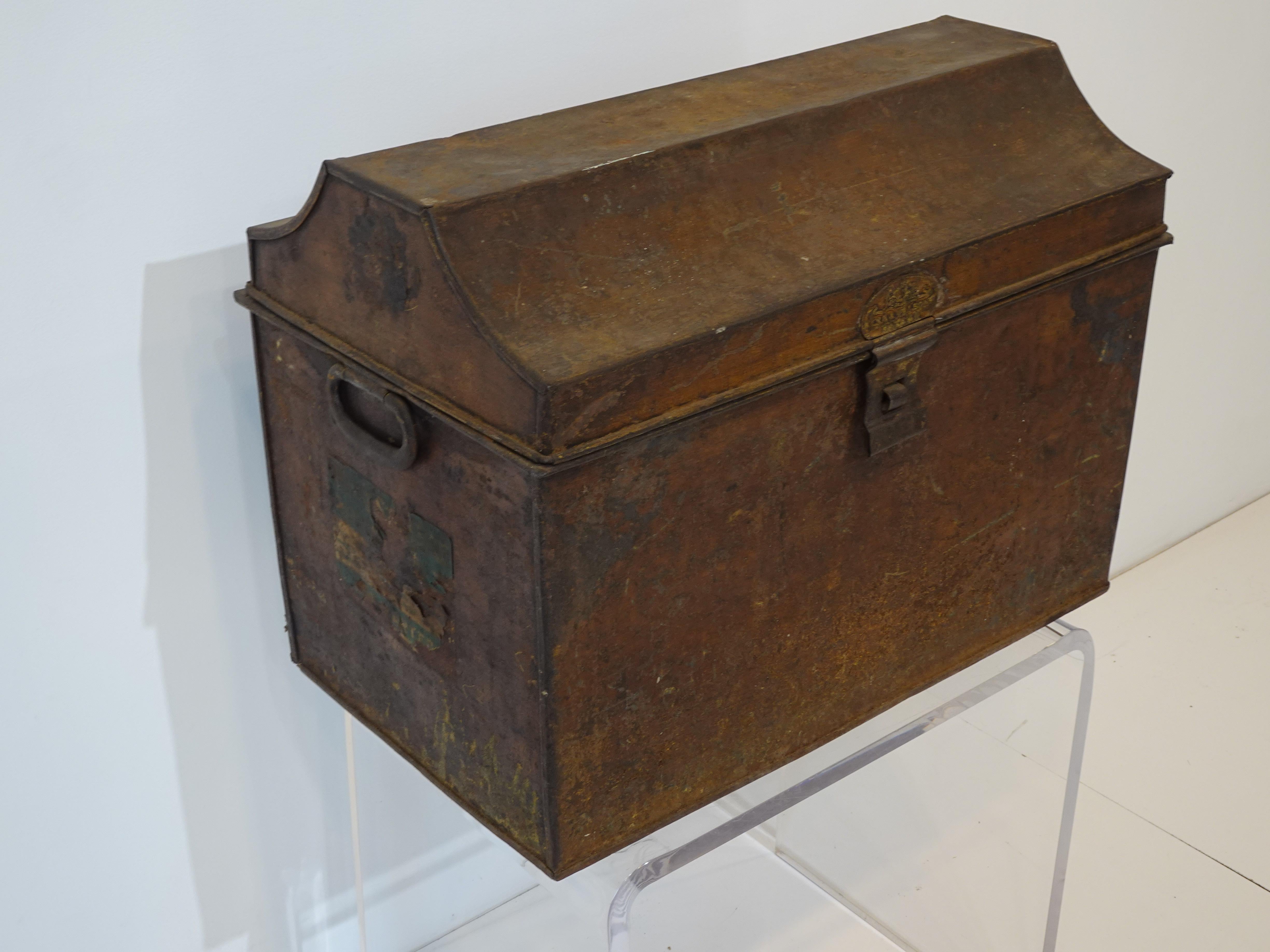 Industrial Kirk & Wilson's Royal Mail Box / Trunk  