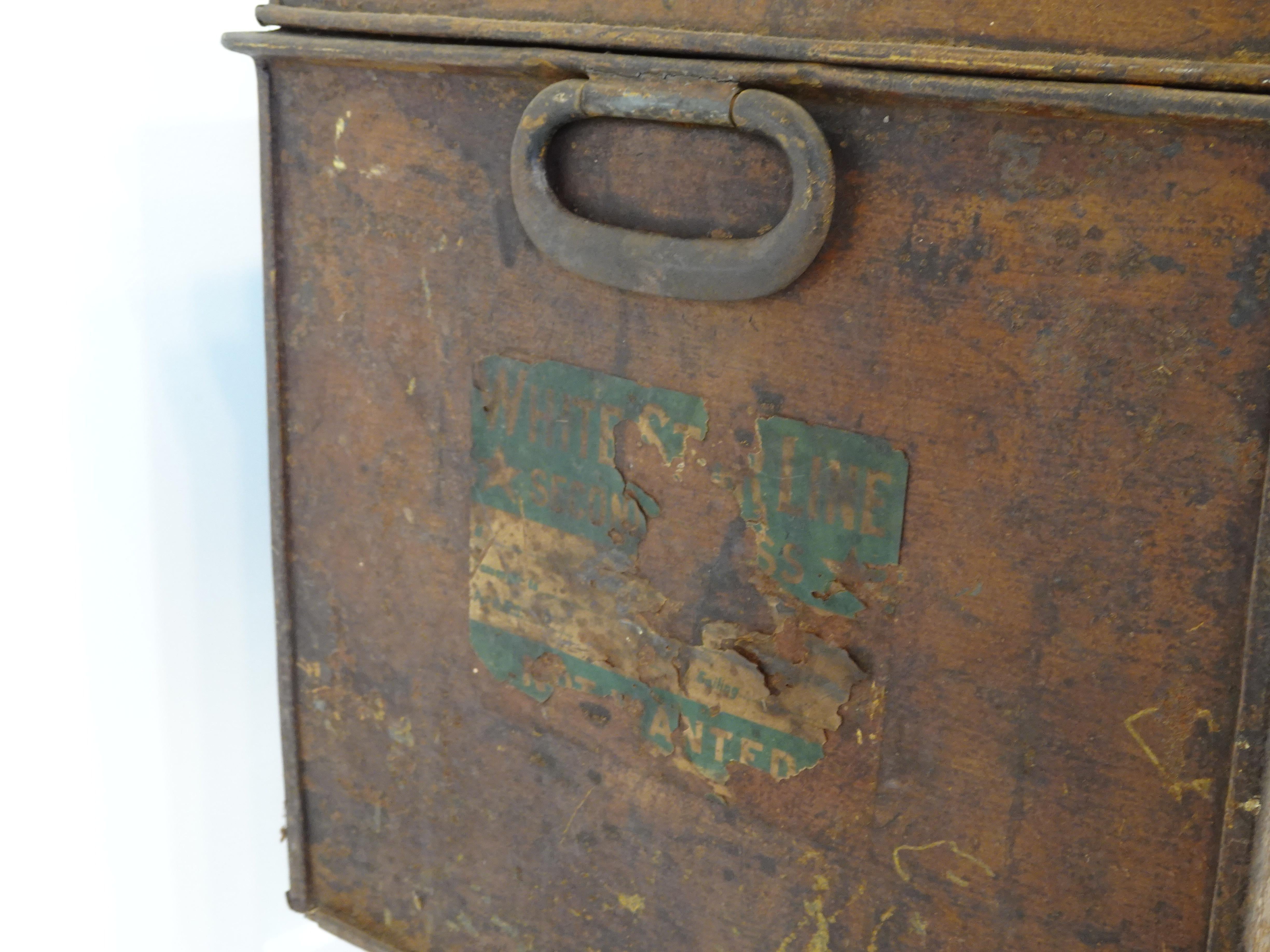 19th Century Kirk & Wilson's Royal Mail Box / Trunk  
