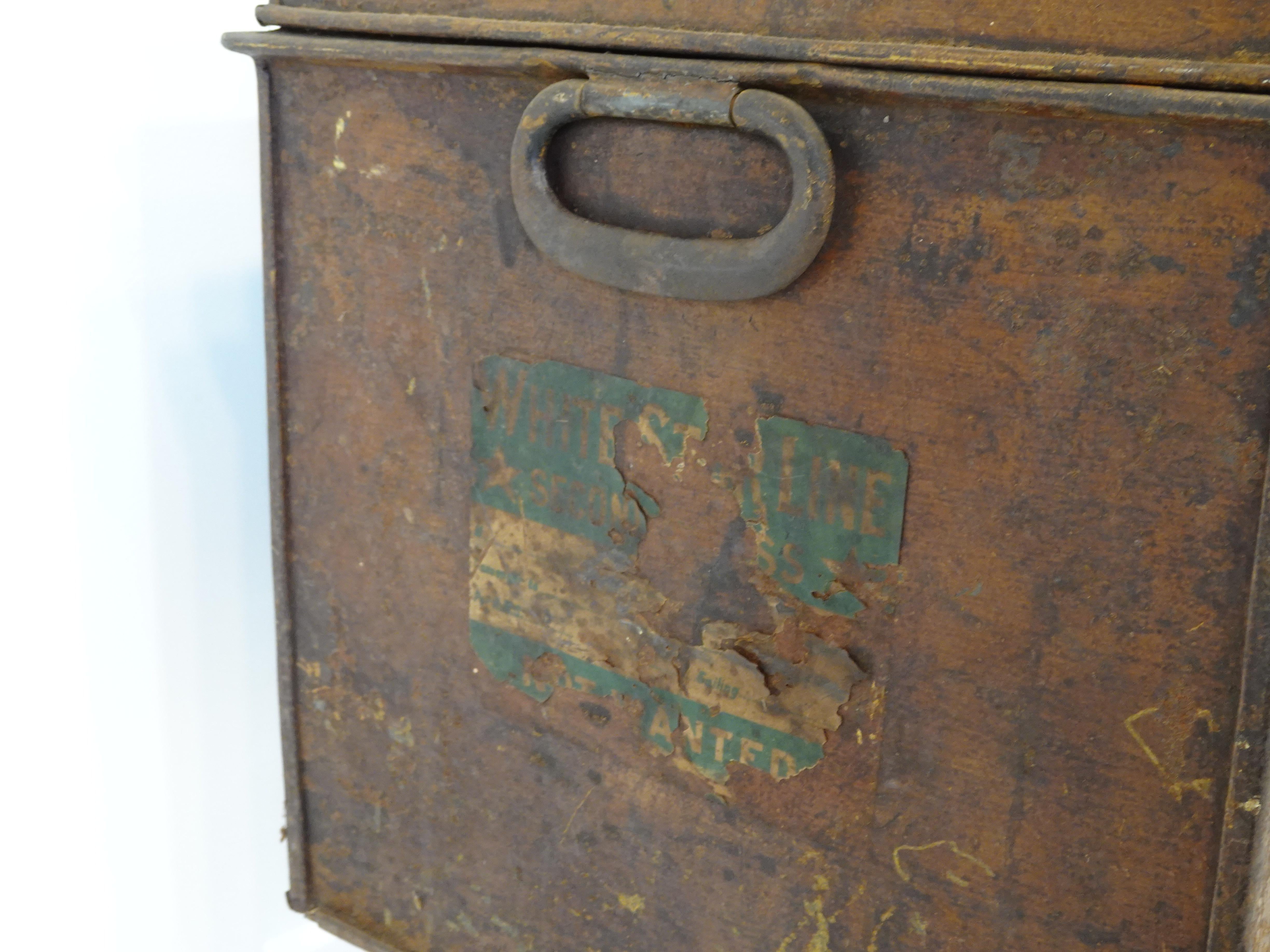19th Century Kirk & Wilson's Royal Mail Box / Trunk