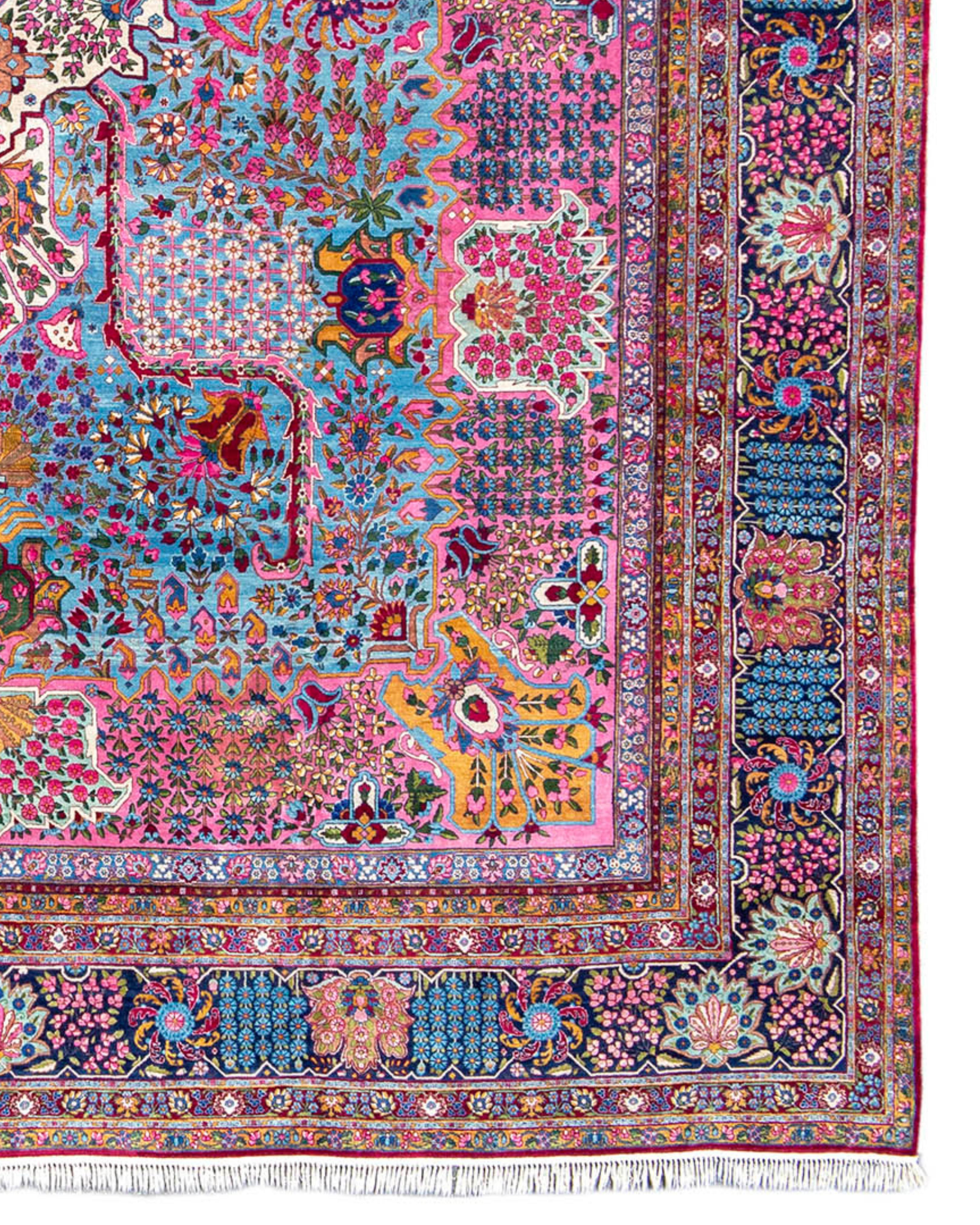 Grand tapis persan Kirman surdimensionné, début du 20e siècle

Informations supplémentaires :
Dimensions : 13.10