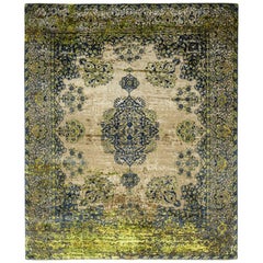 Kirman Robson Artwork 19 from the Erased Heritage Carpet Collection by Jan Kath