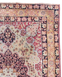 Kirman Rug, Late 19th Century