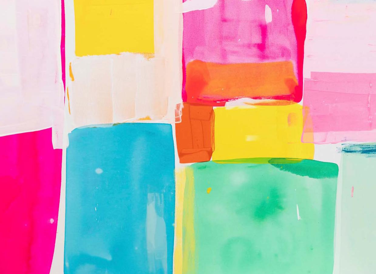 Last Forever par Kirsten Jackson, moderne contemporain coloré abstrait en vente 4