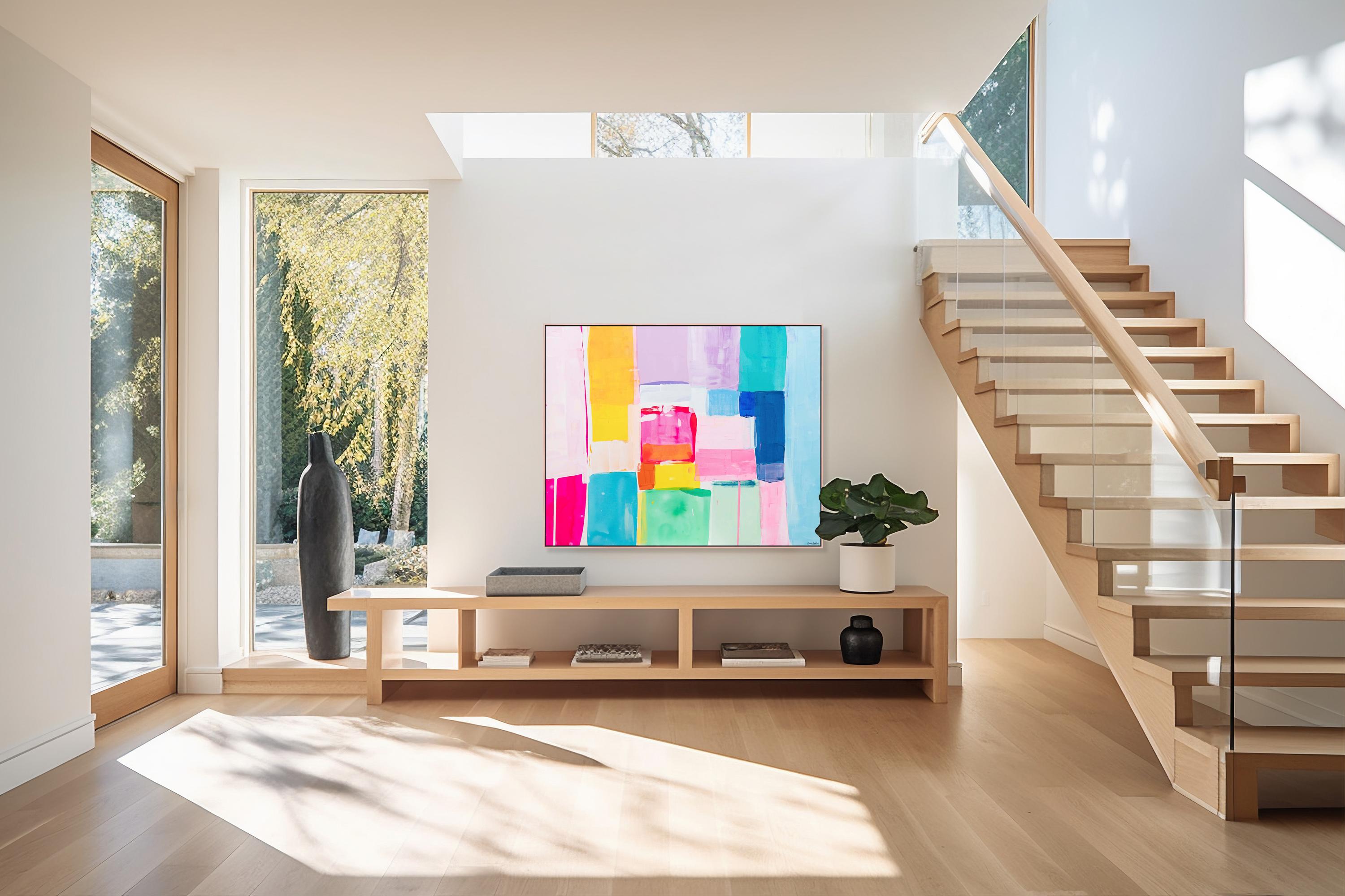 Last Forever par Kirsten Jackson, moderne contemporain coloré abstrait en vente 7