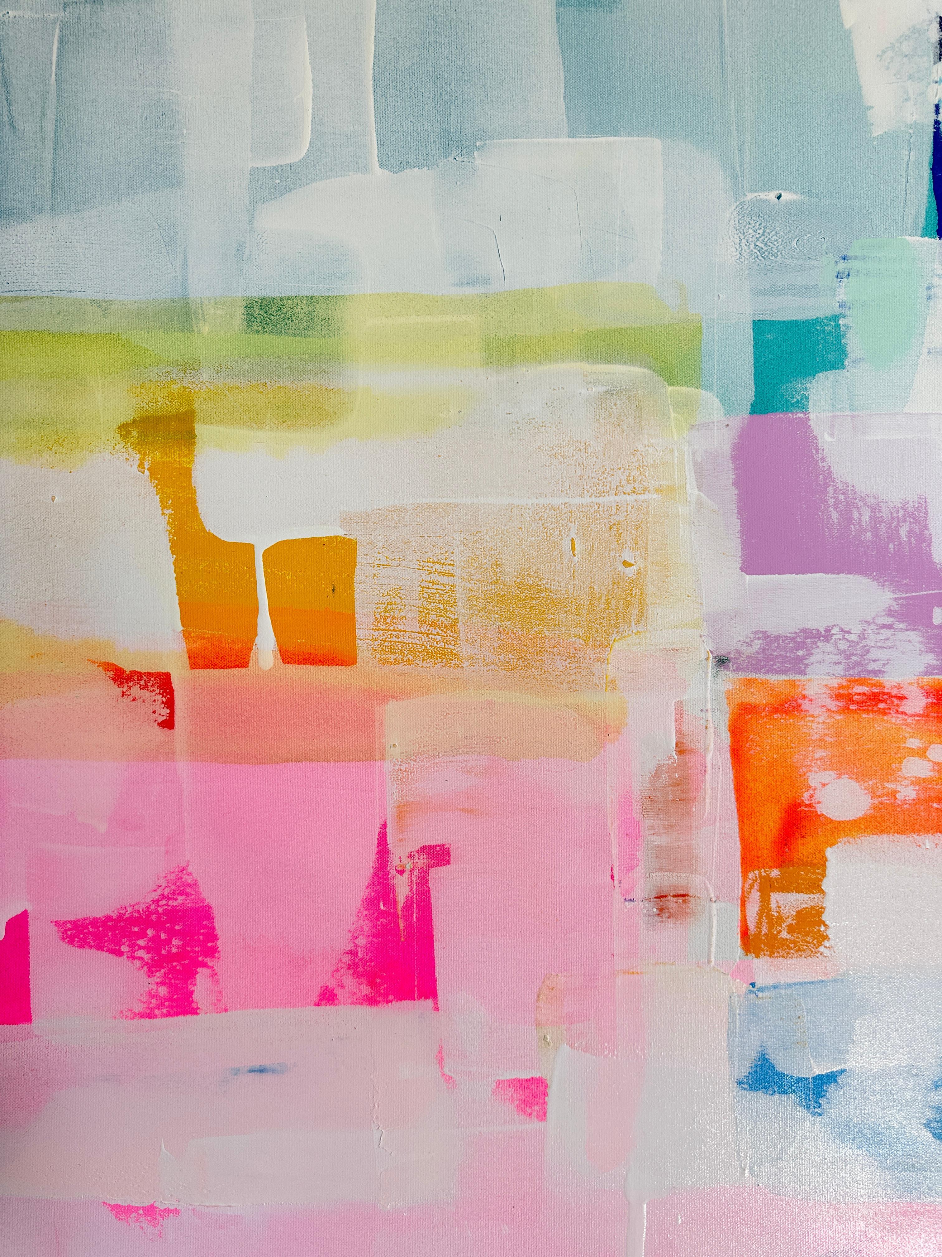 More Love by Kirsten Jackson, modern contemporary colorful abstract For Sale 5