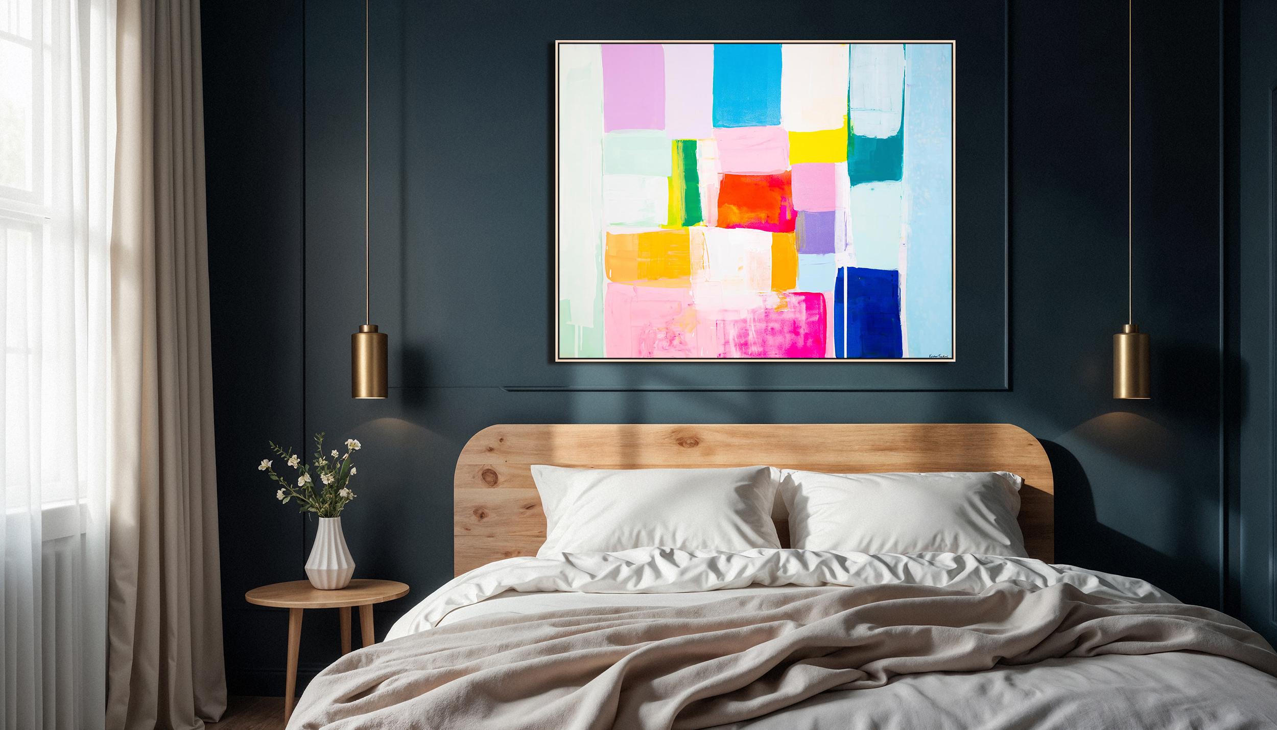 Summer days Series par Kirsten Jackson, moderne contemporain coloré abstrait en vente 4