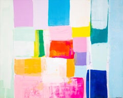 Summer days Series par Kirsten Jackson, moderne contemporain coloré abstrait