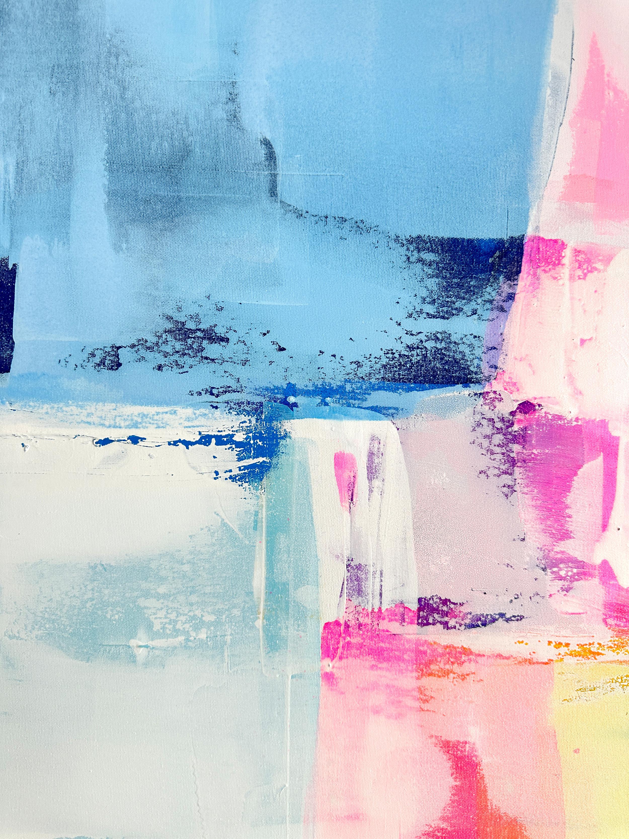 Lasting Love par Kirsten Jackson, moderne contemporain coloré abstrait en vente 10