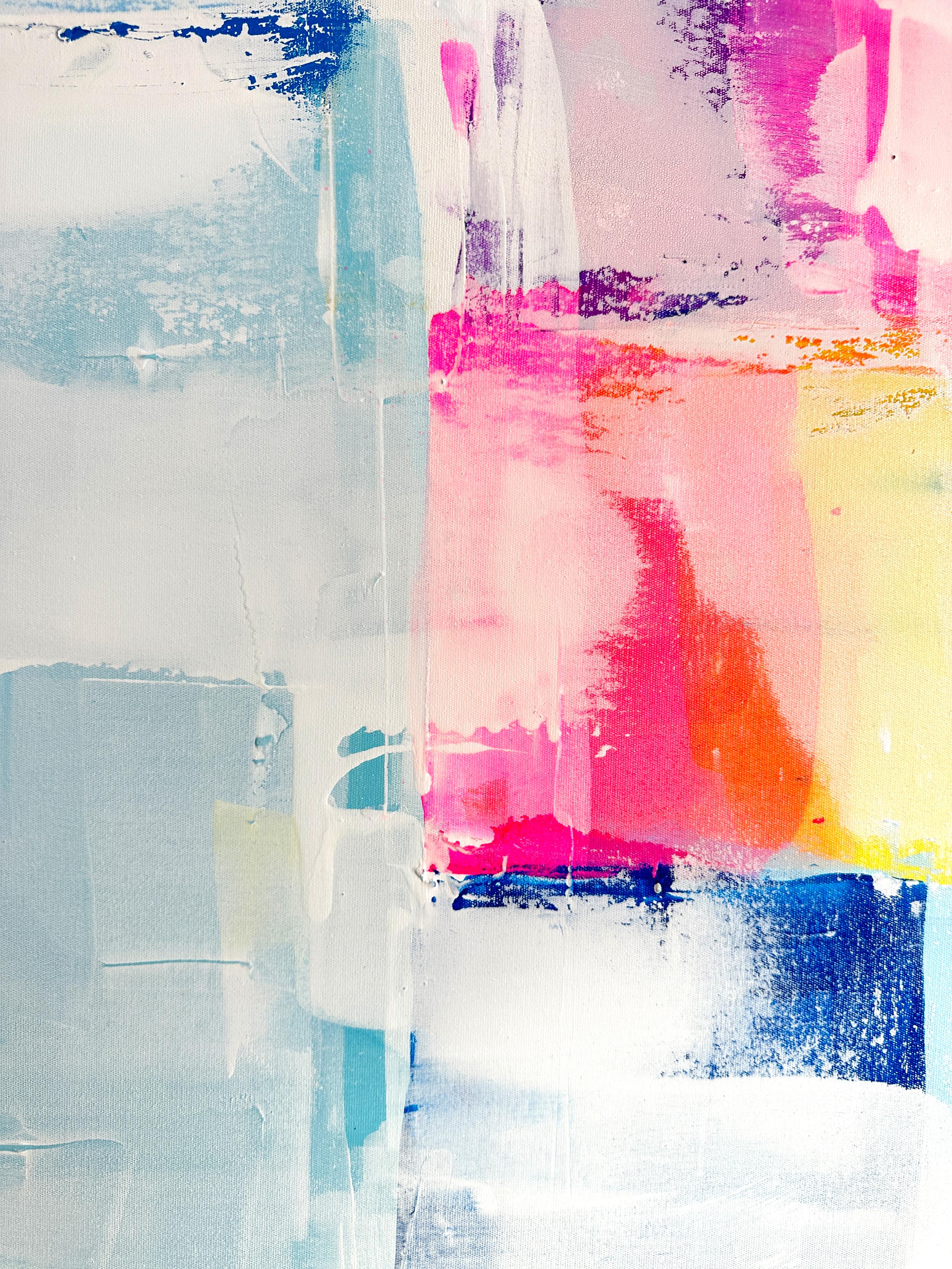 Lasting Love par Kirsten Jackson, moderne contemporain coloré abstrait en vente 12