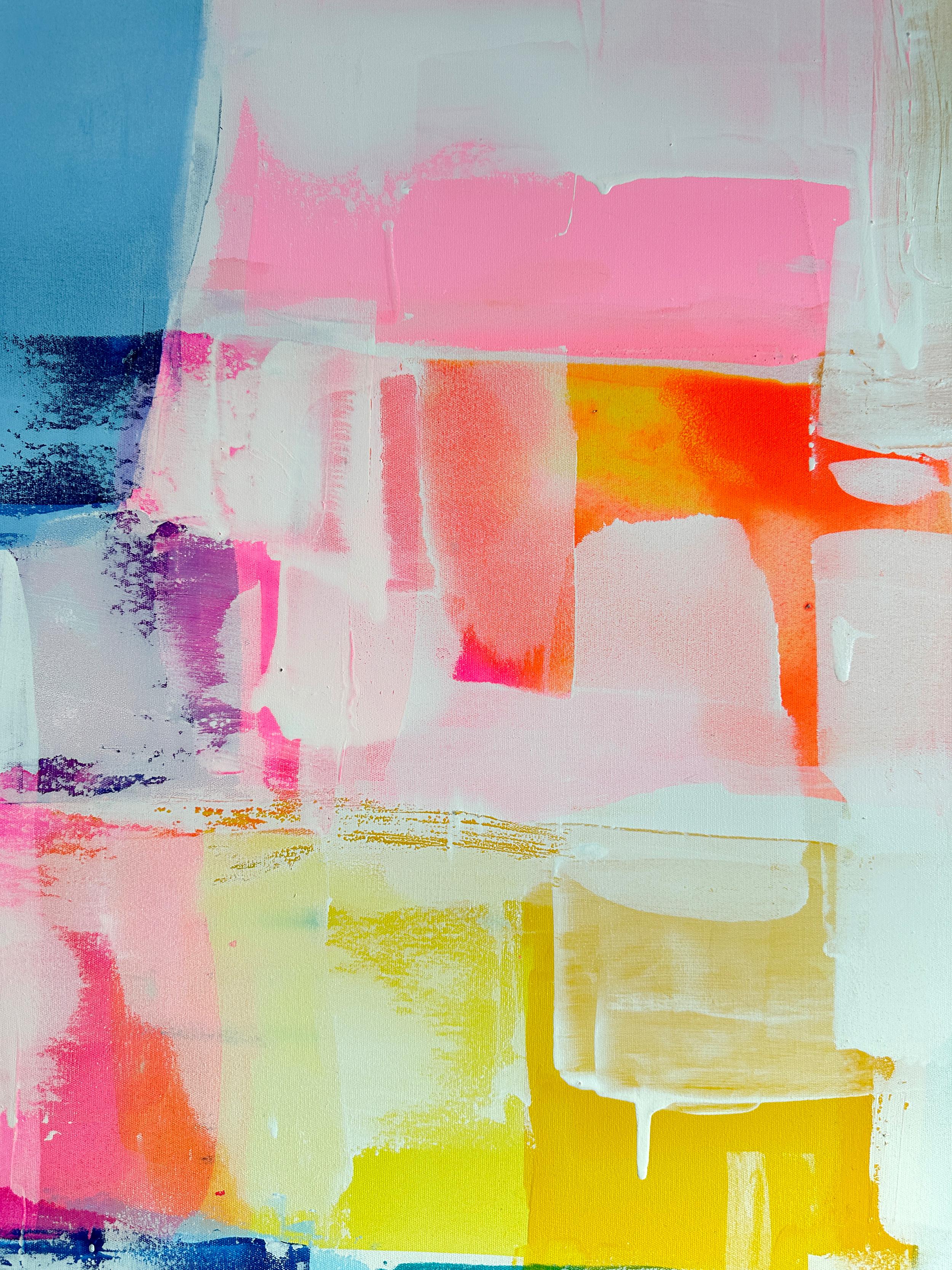 Lasting Love par Kirsten Jackson, moderne contemporain coloré abstrait en vente 8