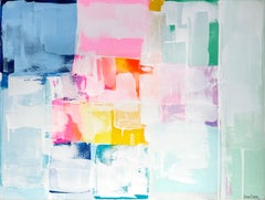 Lasting Love by Kirsten Jackson, modern contemporary colorful abstract