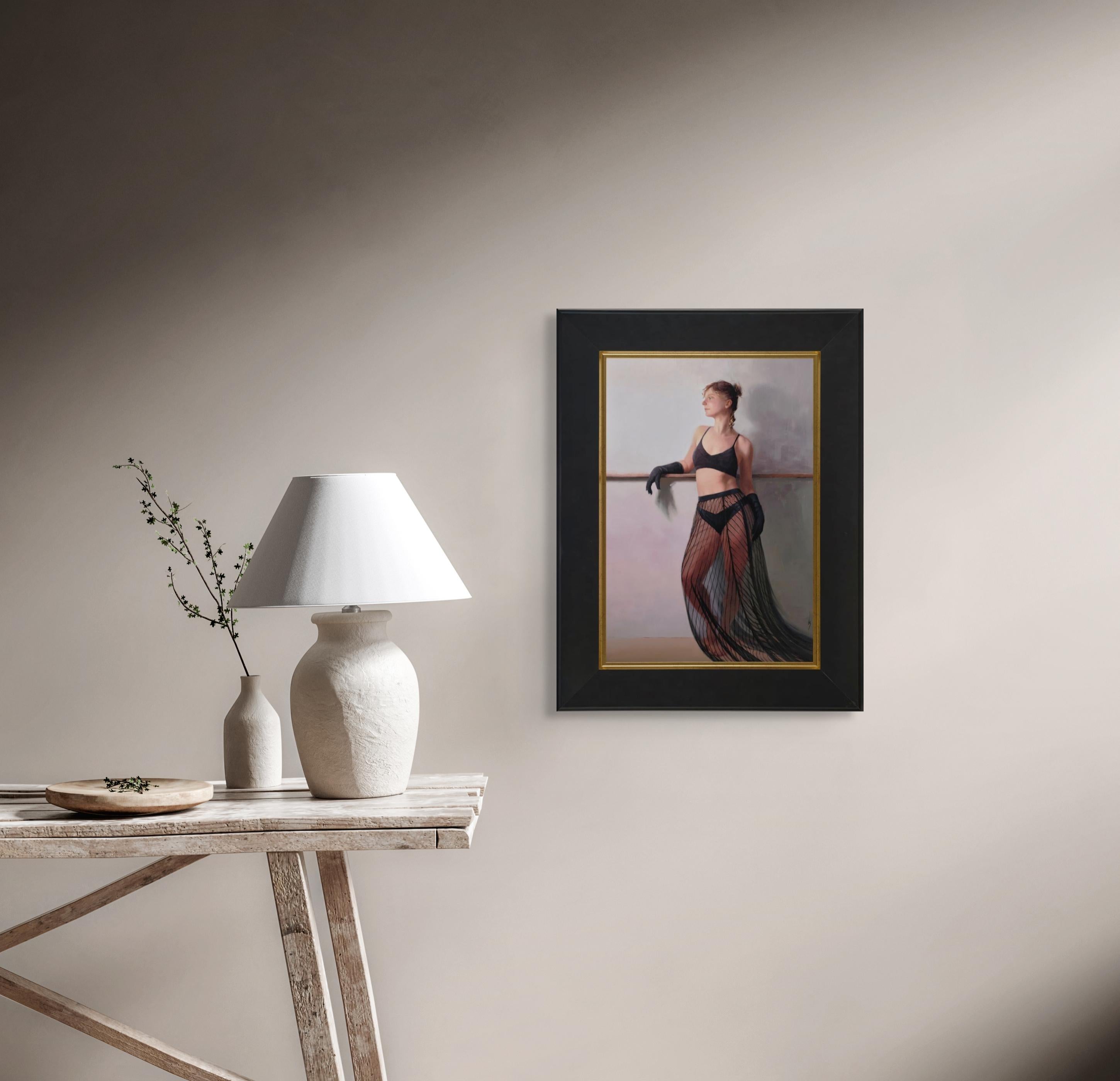 „A Night to Remember“ (2024) – Original Ölgemälde einer Frau von Kirsten Savage im Angebot 4