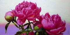 "Festa della mamma" (2025) di Kirsten Savage, dipinto a olio originale di un fiore