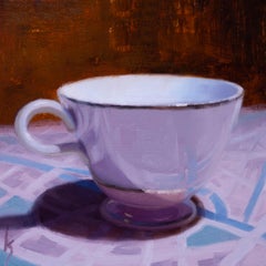 "Spill the Tea" Oil Painting