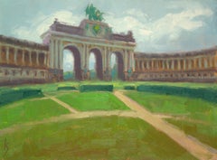 "Triumphal Arch" Original Oil Painting