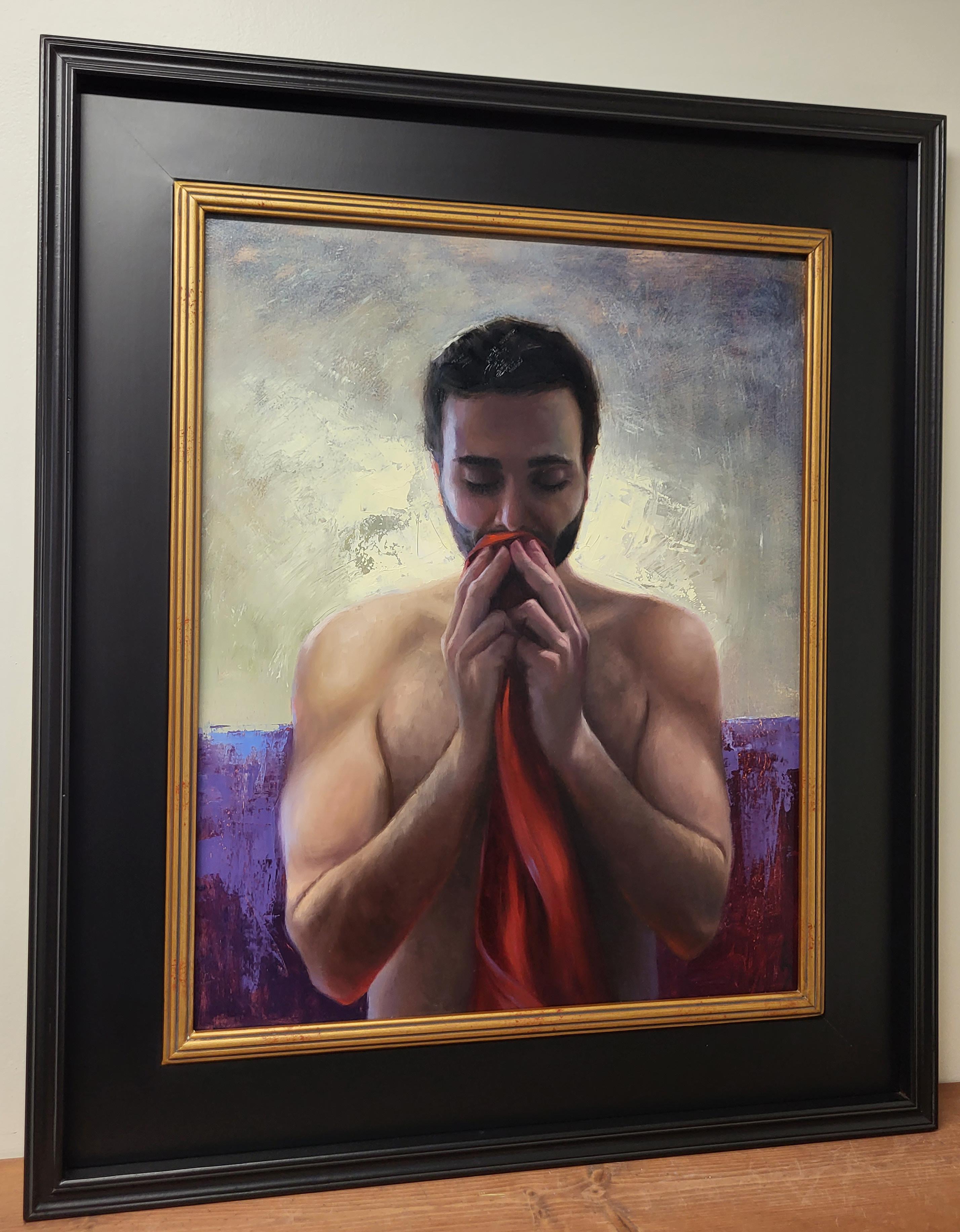 „What Was Left Behind“, Ölgemälde – Painting von Kirsten Savage