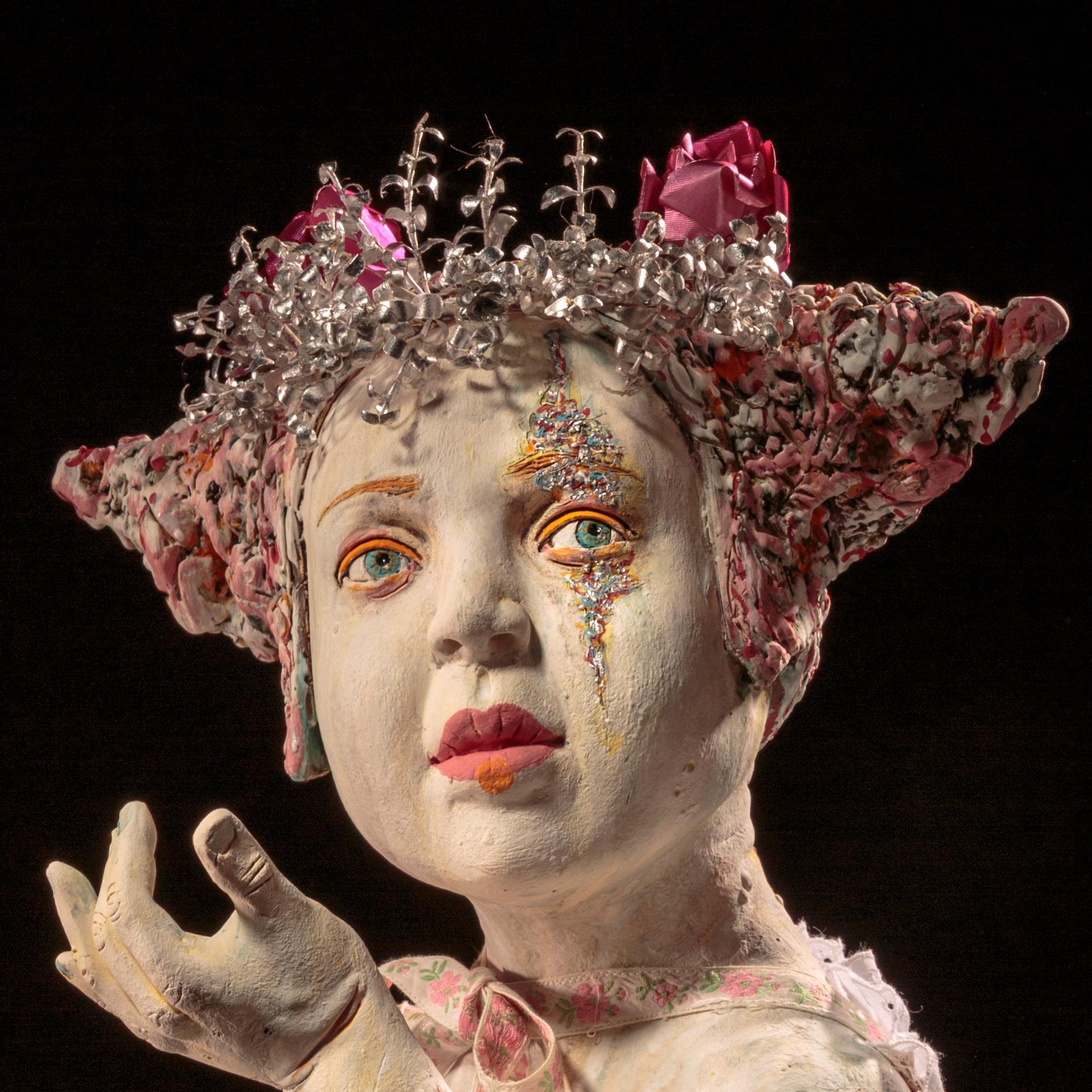 SHE DREAMS - Sculpture by Kirsten Stingle
