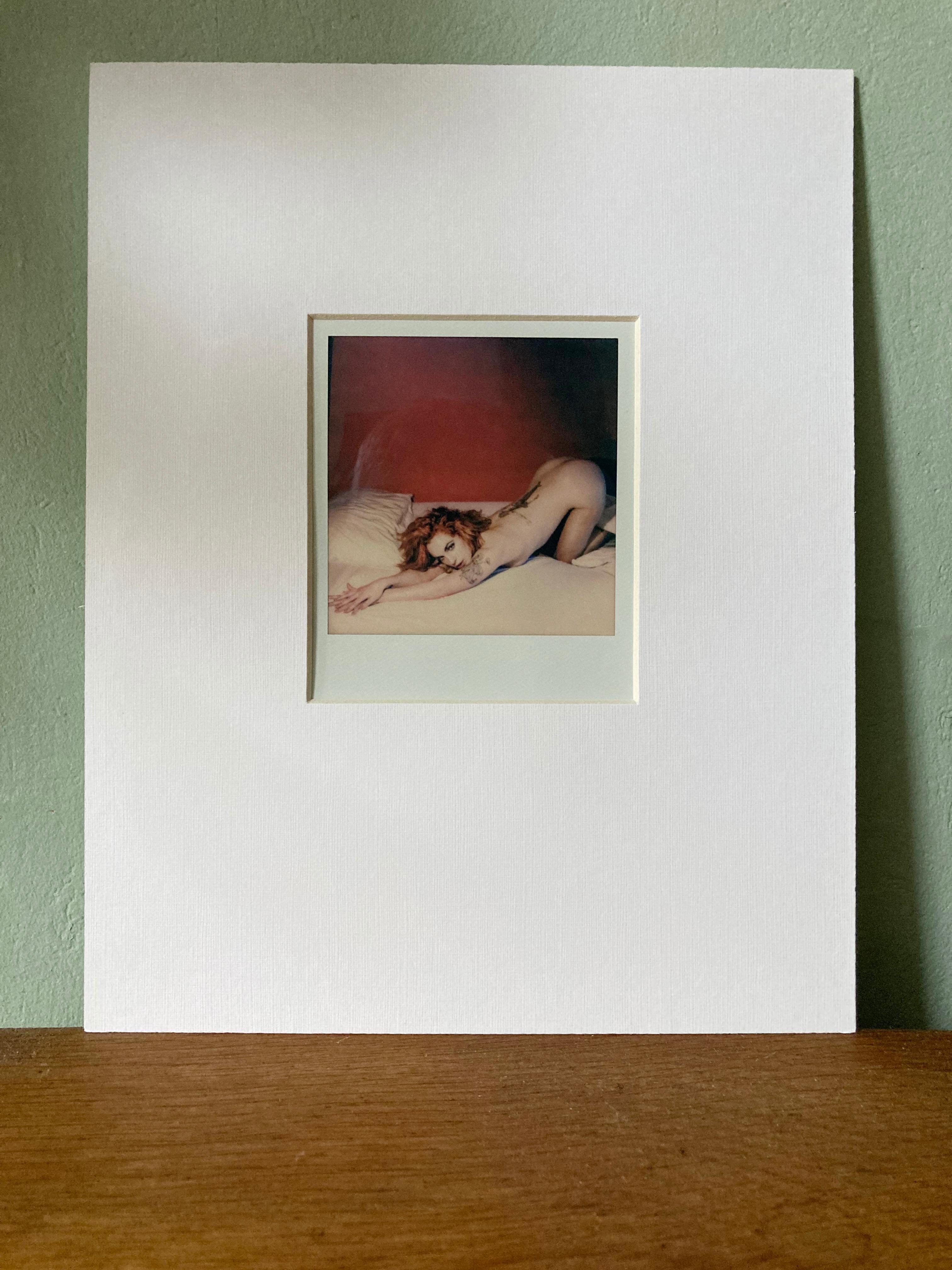 Always Sometimes - Polaroid, Unique piece - Gray Nude Photograph by Kirsten Thys van den Audenaerde